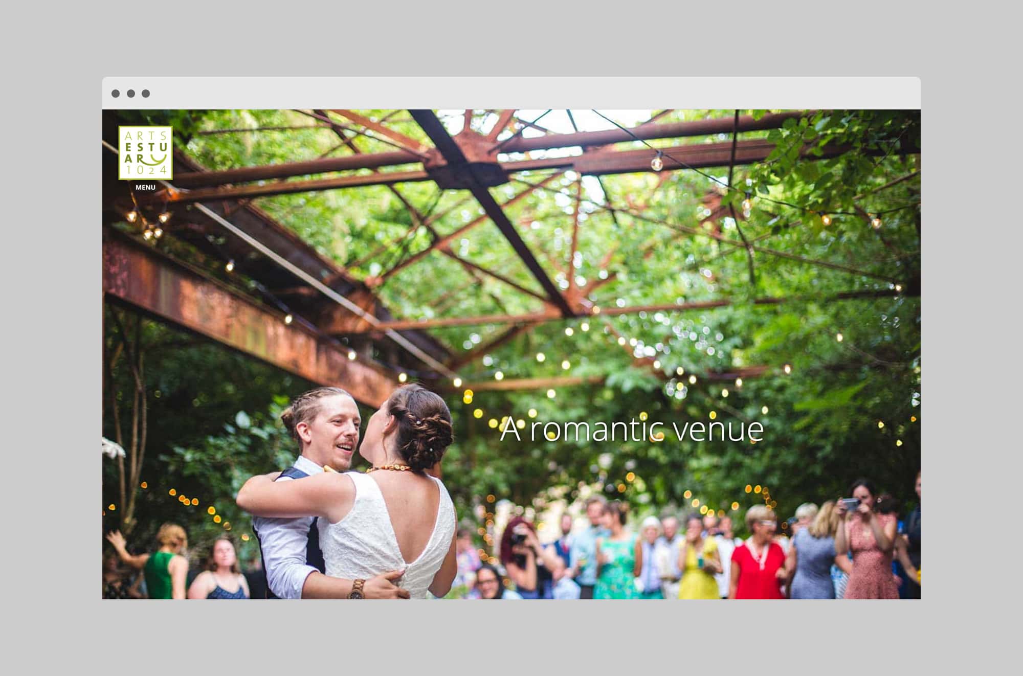 Arts Estuary 1024: website, home